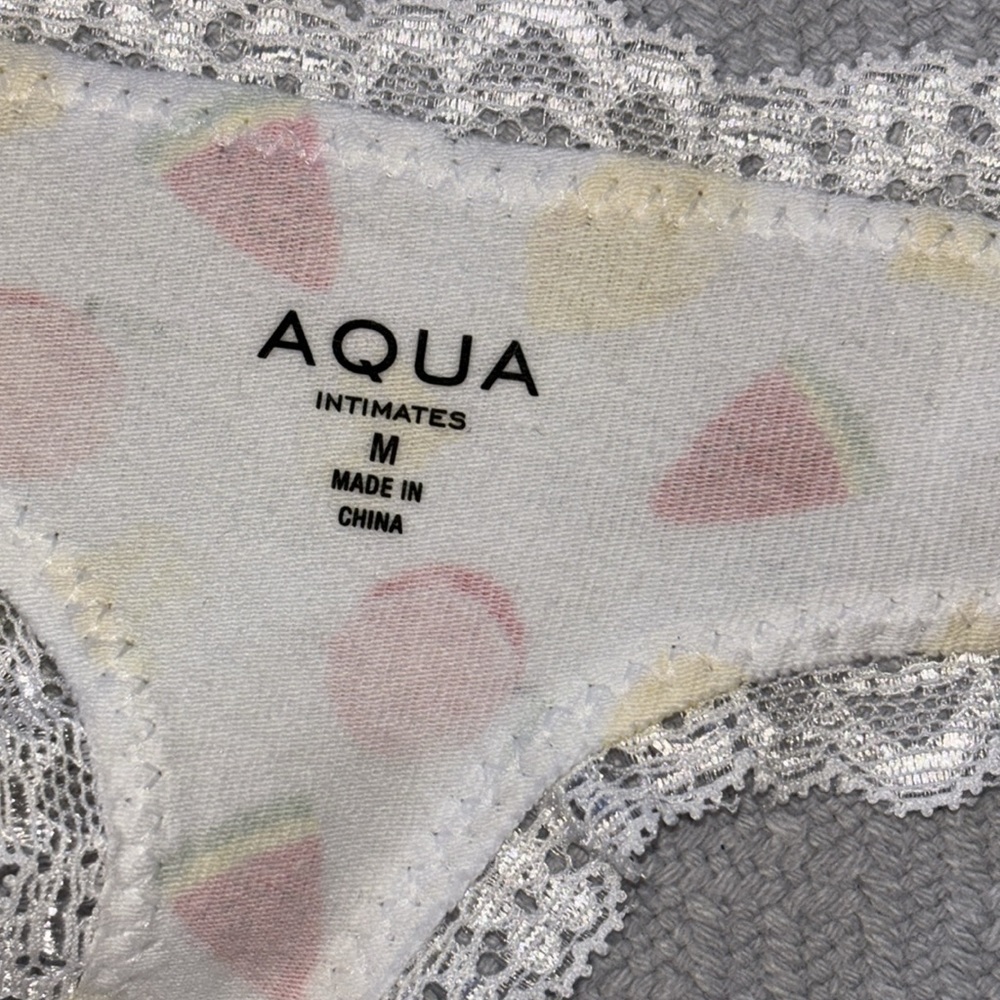 NWT Aqua Bundle of Medium Thong Panties - Picture 8 of 8